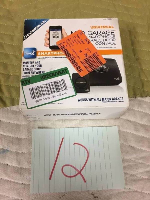 lot 12 image: MyQ Universal Smartphone Garage Door Controller