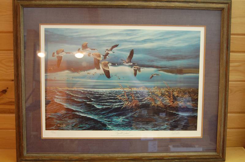 lot 74 image: Terry Redlin Print
