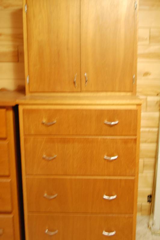 lot 85 image: Dresser and Cabinet