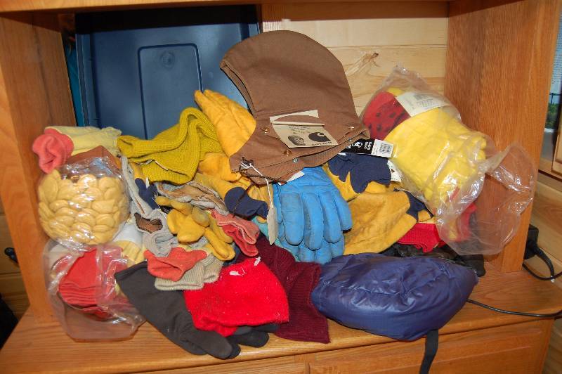 lot 110 image: Hats and Gloves