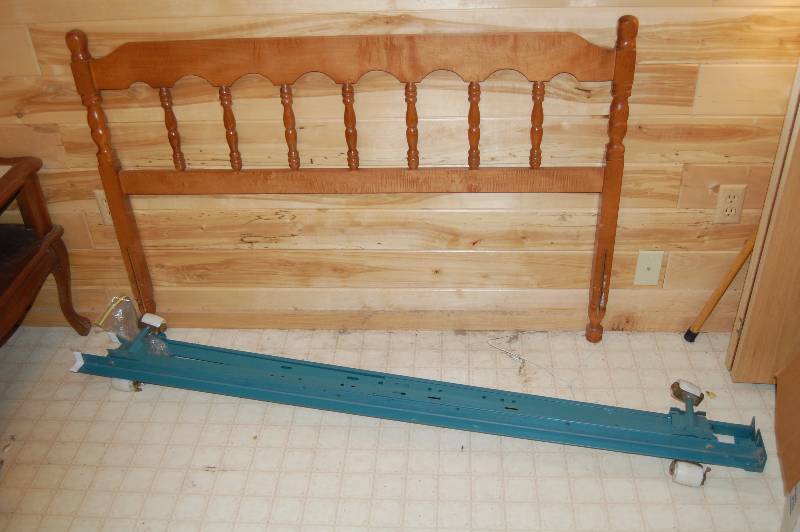 lot 117 image: Head Board and Bed Frame