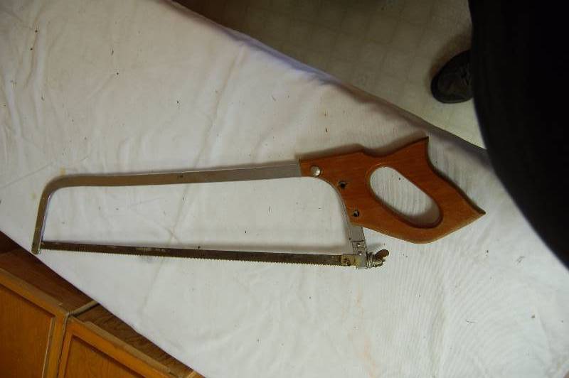 lot 166 image: Meat Saw