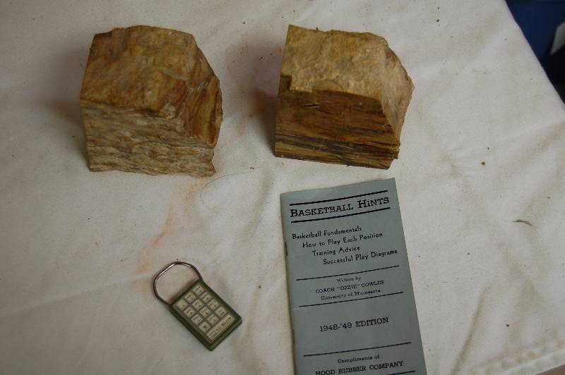 lot 169 image: Book Ends and Vintage Basketball Guide