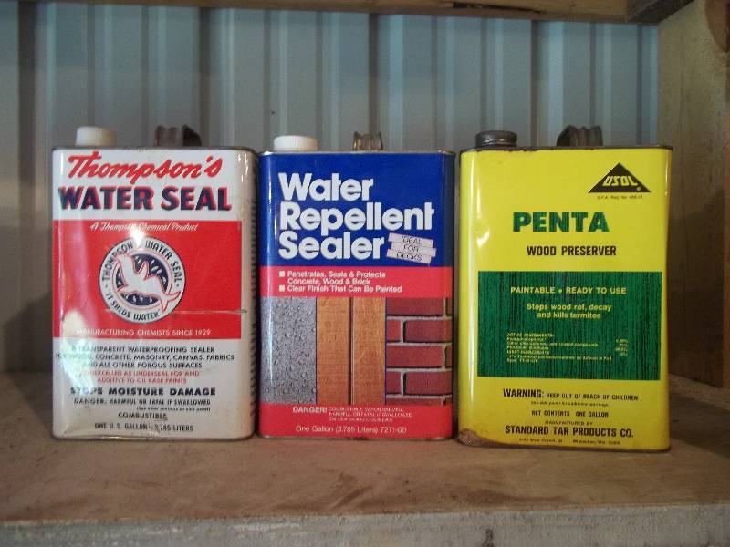 lot 262 image: Water Sealer