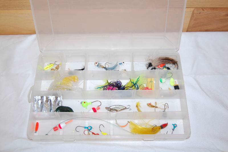 lot 181 image: Tackle Box and Fishing Accessories
