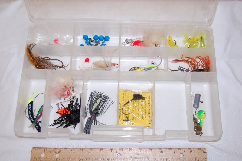 lot 182 image: Tackle Box and Fishing Accessories
