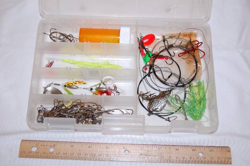 lot 183 image: Tackle Box and Fishing Accessories