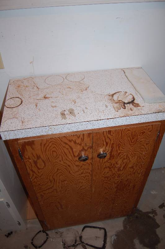 lot 240 image: Cabinet on Wheels