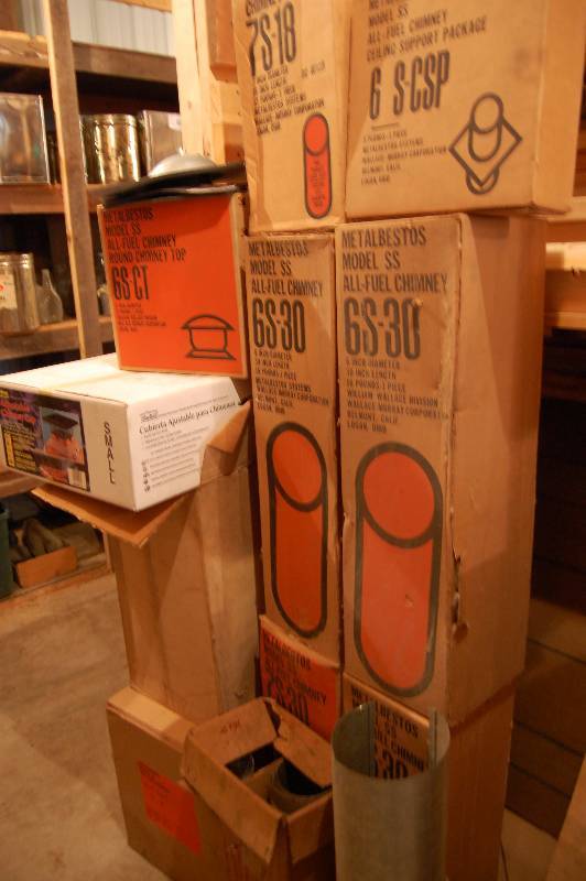lot 442 image: Huge Lot of Chimney Stuff