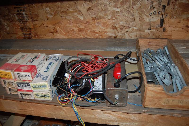 lot 481 image: Electrical Ballasts and Hardware