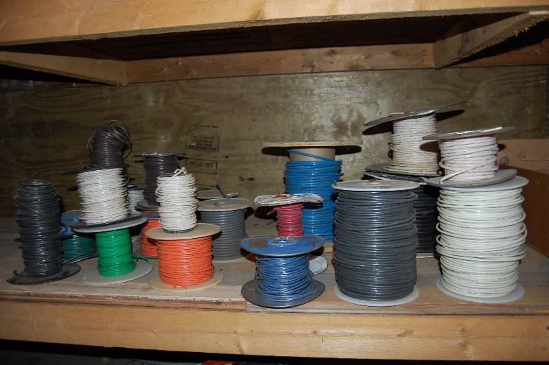 lot 483 image: Spools of Wire