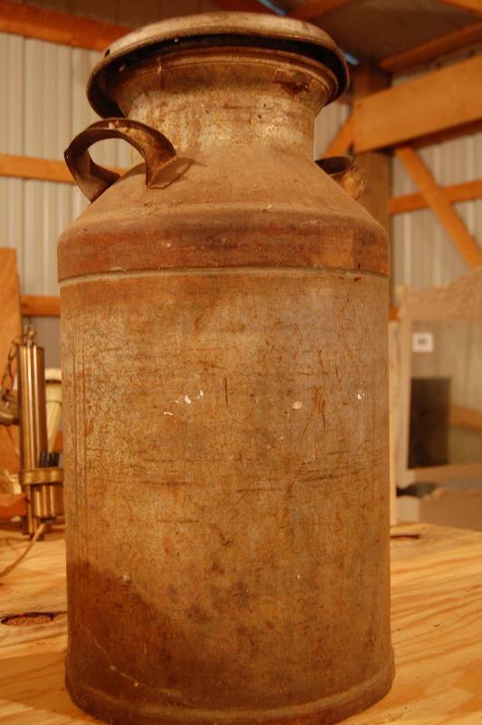 lot 511 image: Vintage Milk Can
