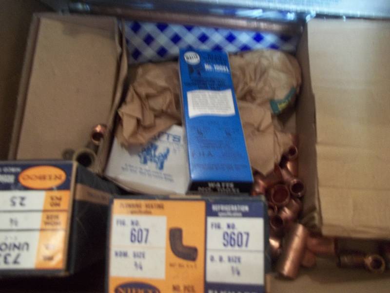 lot 641 image: Plumbing Supplies