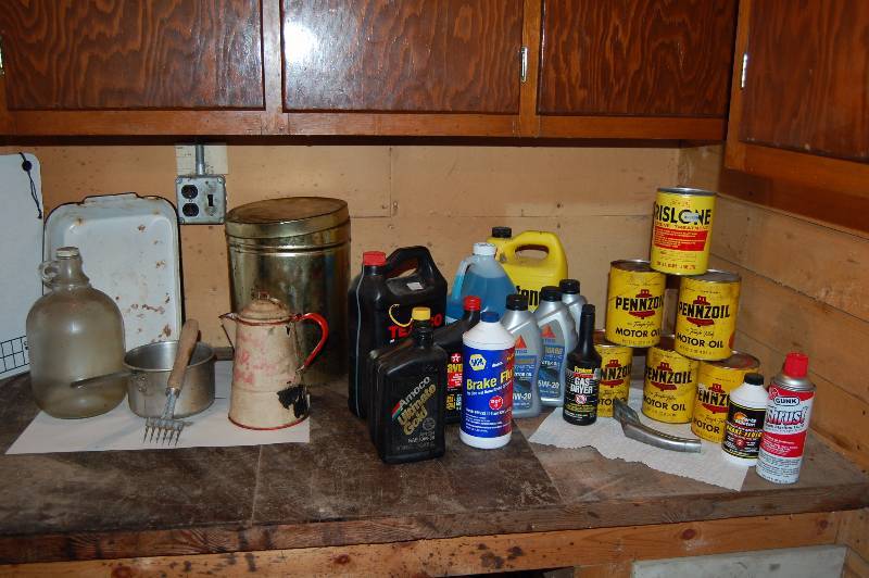 lot 807 image: Misc Auto Chemicals and More