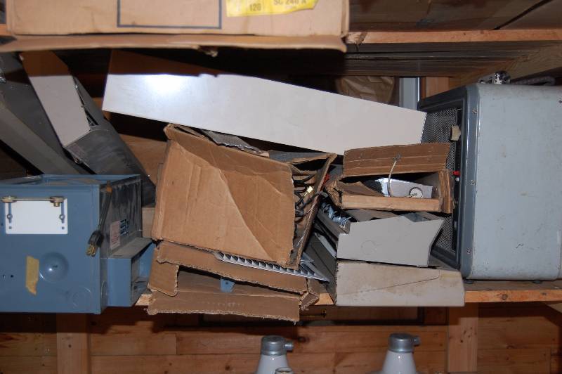 lot 844 image: Blower Fan and Base Board Heaters