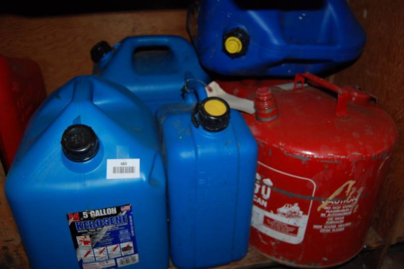 lot 683 image: Gas Cans