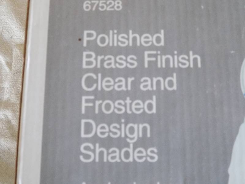 Polished Brass Light
