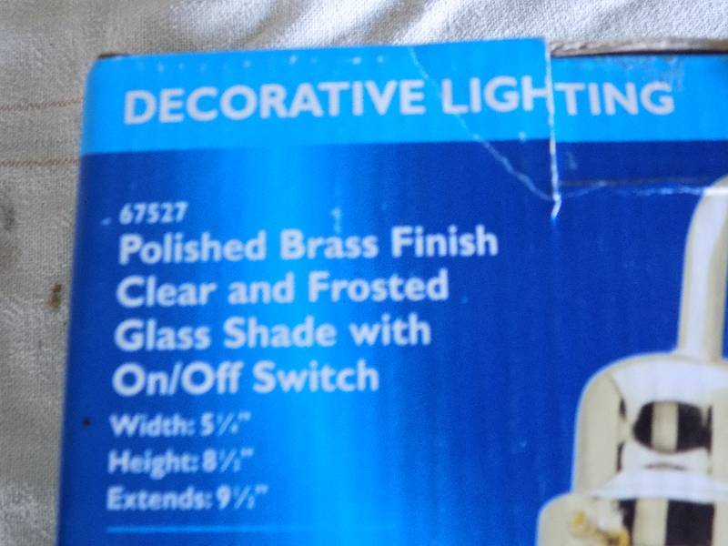 Polished Brass Light