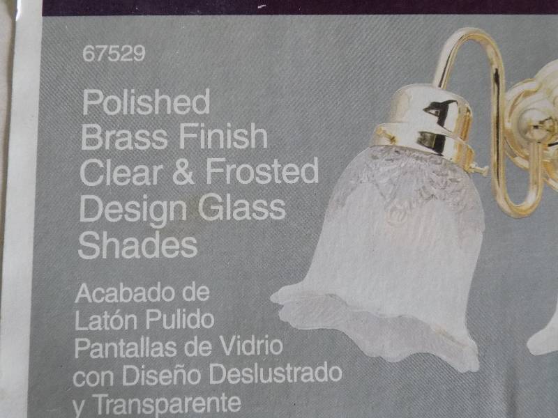 Polished Brass Light