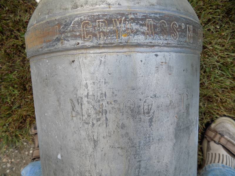 Antique Milk can