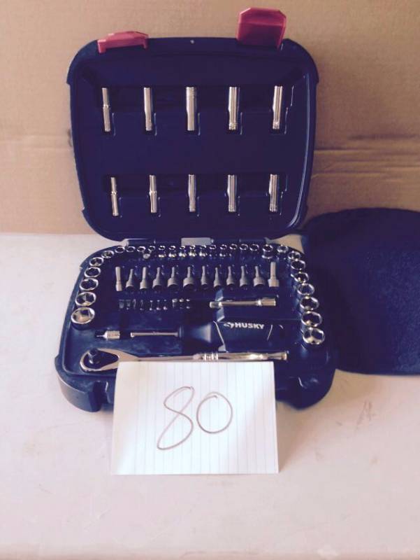 lot 80 image: Husky 65 PC Mechanic Tool Set