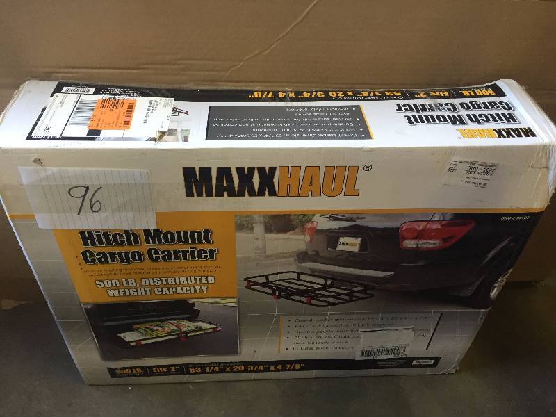 lot 96 image: MaxHAul High Mount Cargo Carrier