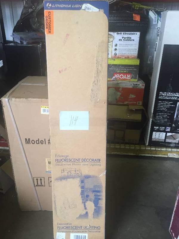 lot 114 image: Lithonia Lighting  Acuity DPUFF Acrylic Diffuser For 1 ft x 4 ft Litepuff Linear Flush Mount Residential