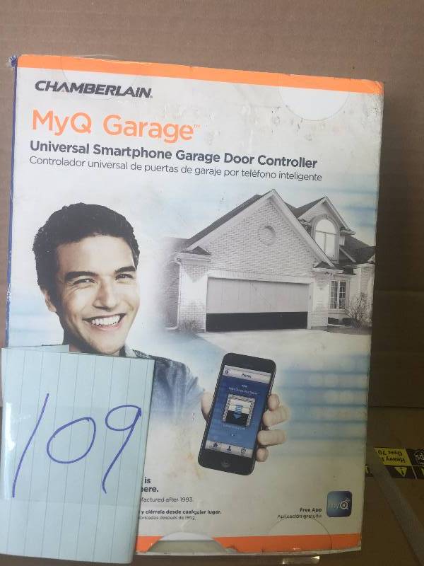 lot 109 image: Chamberlaing My Q Garage Door Controller