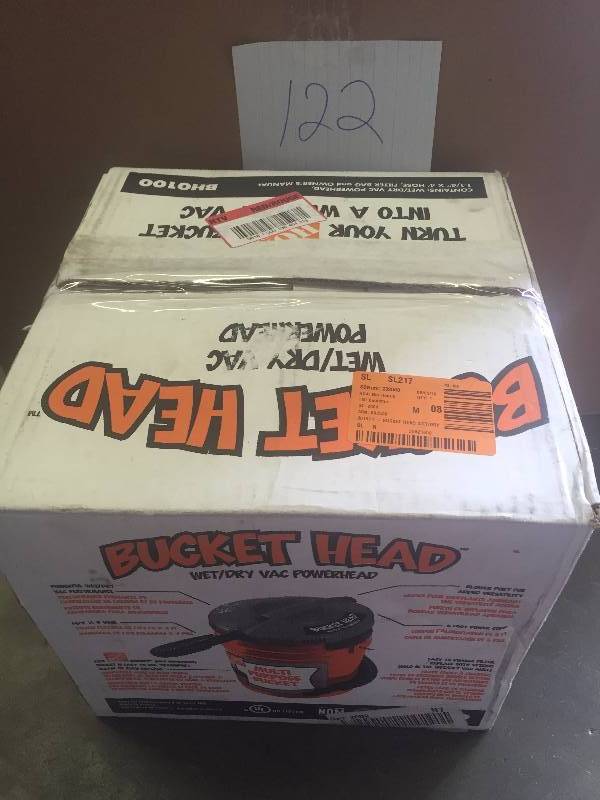 lot 122 image: Bucket Head - Missing Filter used