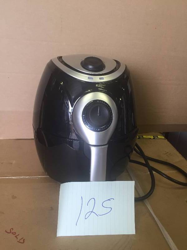 lot 125 image: Cooks Companion Air Fryer Black
