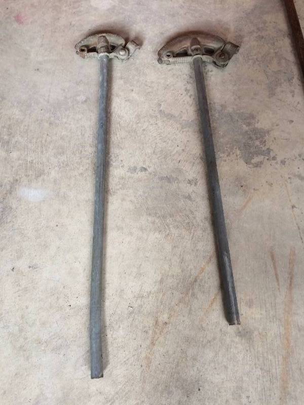 Antique Steeltube Bender Pipe Conduit Bending Tool Lot