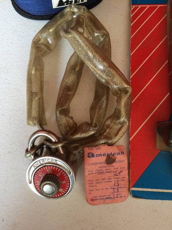 Bike Lock Lot With Keys - Some New