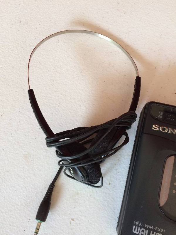Vintage Walkman & Headphones