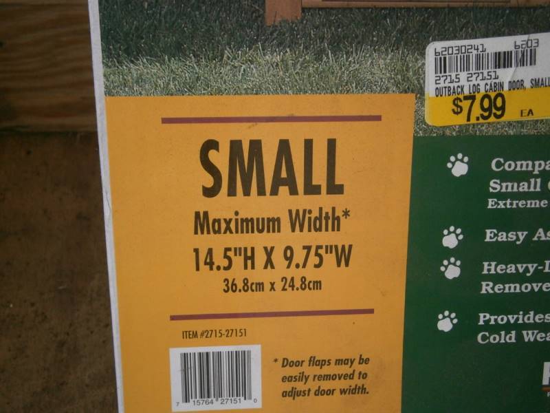 (New) Dog House Door