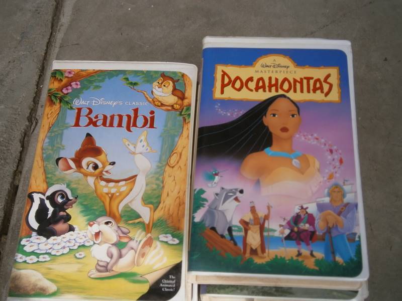 (14) Disney VHS Tapes