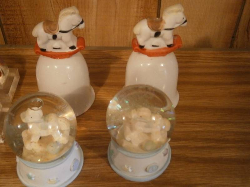 Candle Holders, Snow Globes, Bells, Mirror