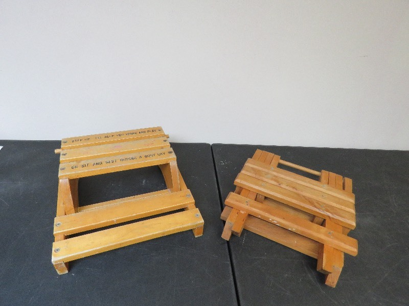 Small folding stools
