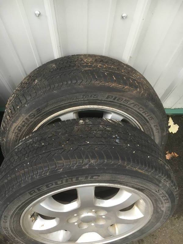 lot 11 image: Wheel and Tires Set of 4