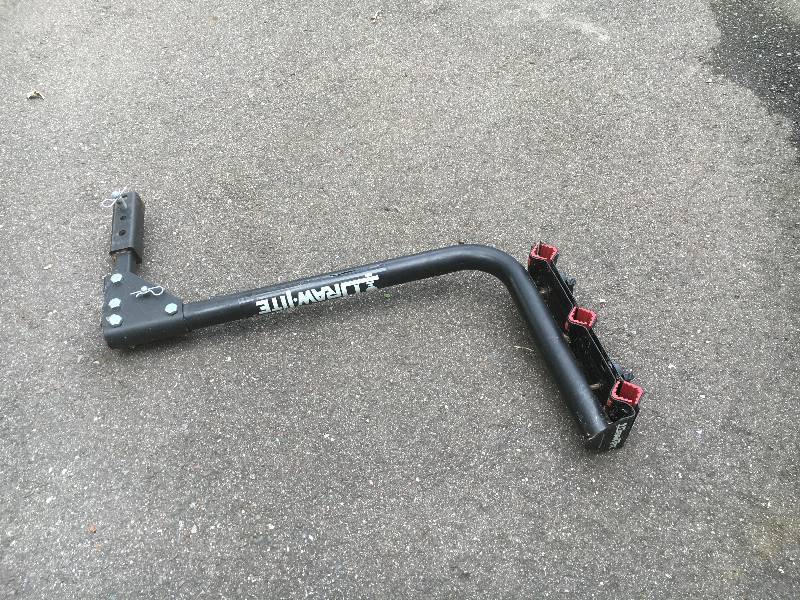 draw tite hitch bike rack