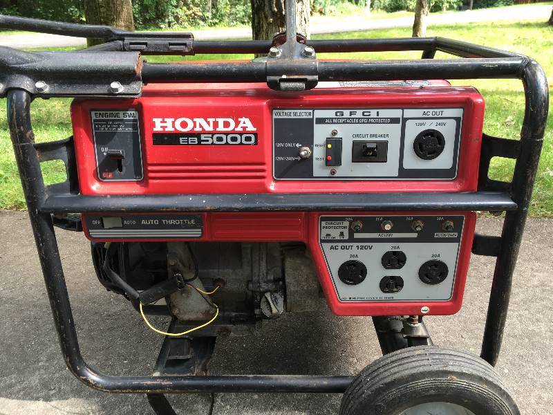 Honda EB5000 Generator | Encore- Heavy Equipment, Indirect Fire Heater