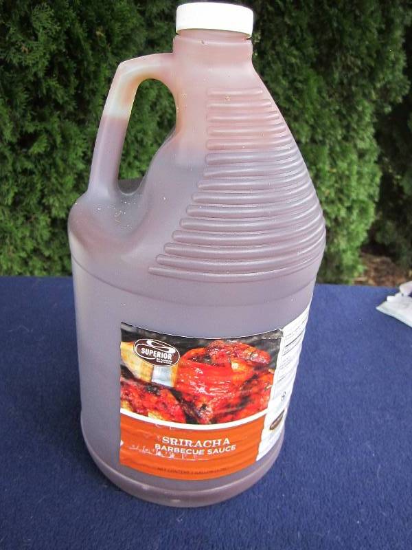 one gallon of superior sricacha bar...