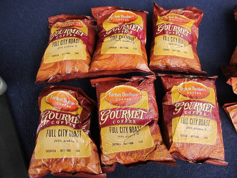 6 packs of Farmers Brothers gourmet...