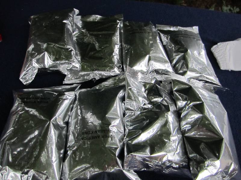 8 pouches of super america hawaiian...