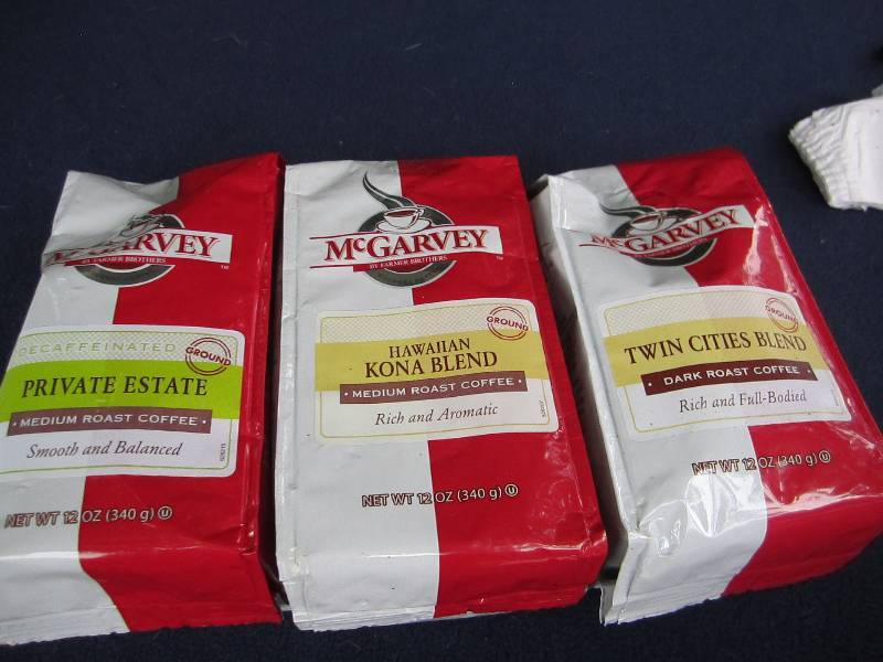 lot of 3 12 oz Mcgarvey hawaiian ko...