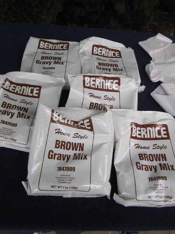 6 Bernice Home style brown gravy mi...