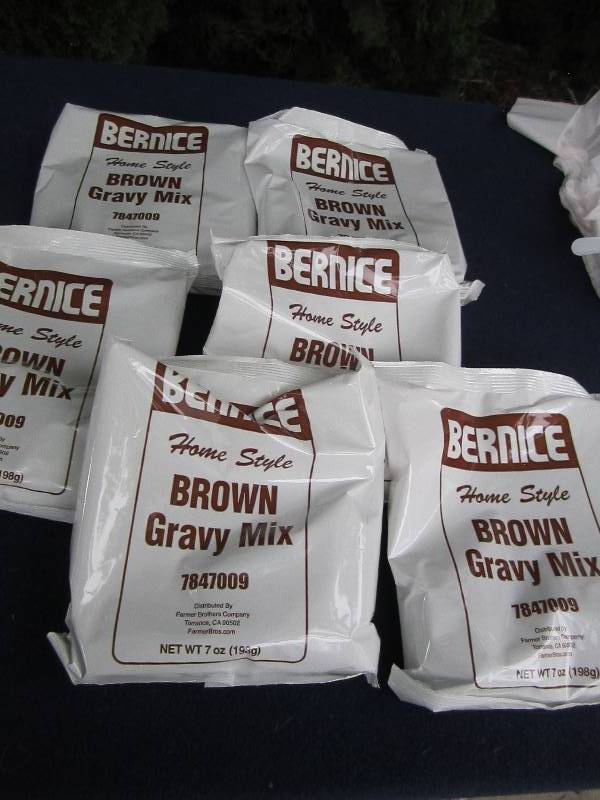 6 Bernice Home style gravey mix 7oz...