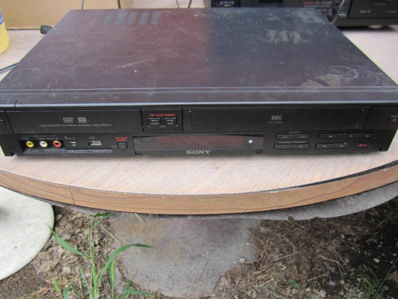 lot 61 image: Sony DVD VHS combo player...