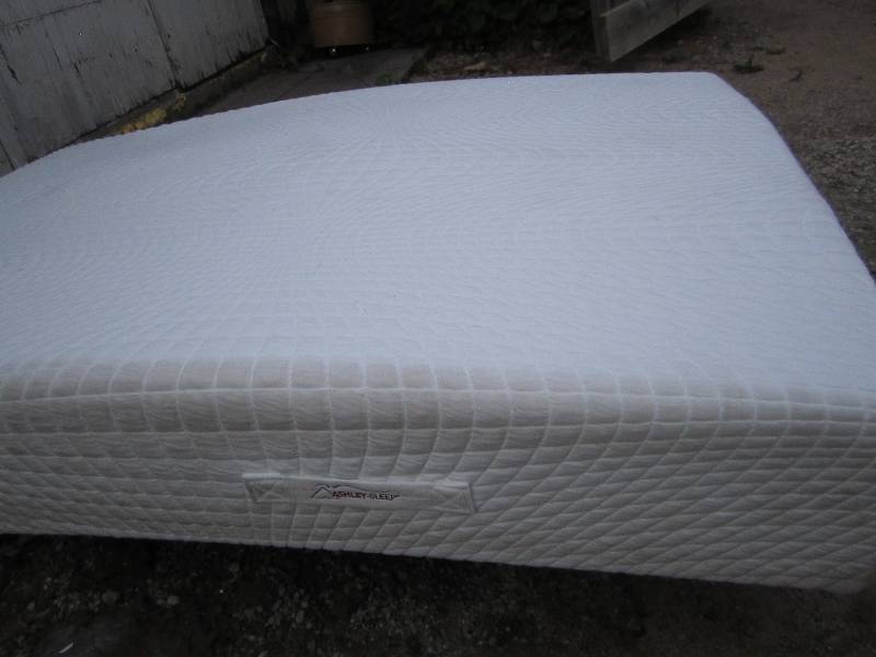 lot 13 image: Ashley Sleep foam mattress, out of ...