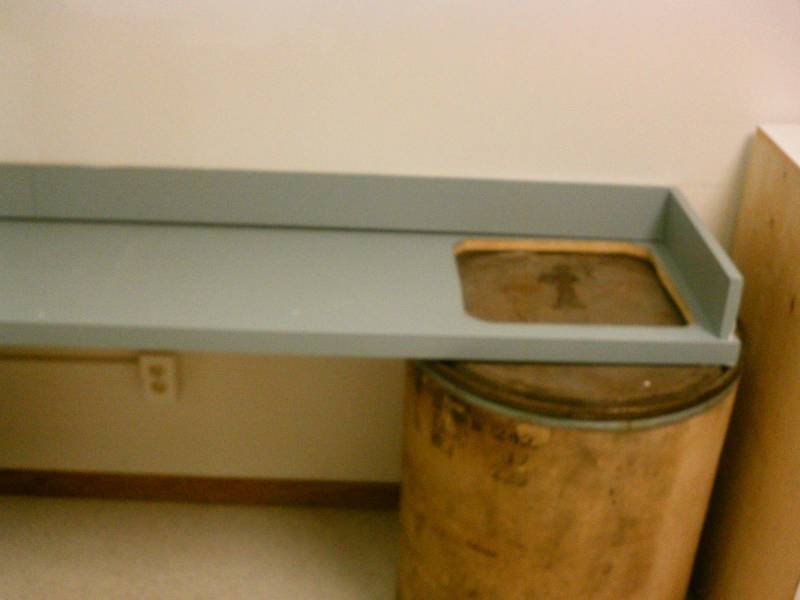 lot 37 image: Counter top and stainless steel sink