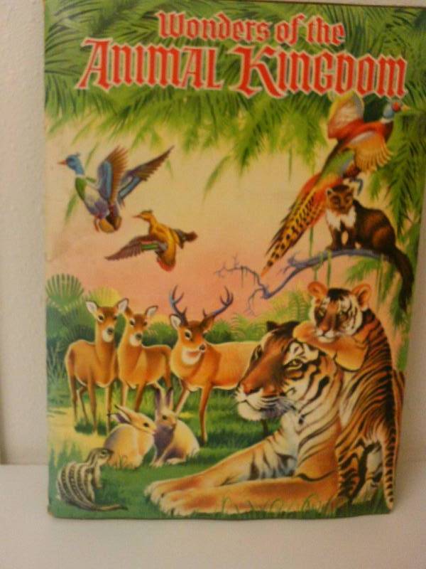 lot 51 image: 1959 Golden Glow Sales Corp.  Wonders of the animal kingdom sticker book